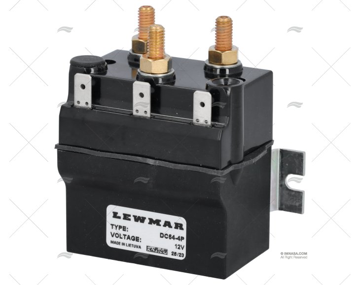 CONTACTOR COMPACTO DUPLO 12V DC64-4P LEWMAR