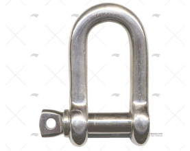 SHACKLE 'D' 5mm S.S.