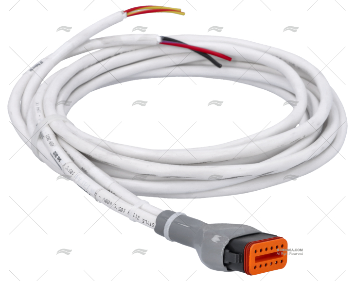 CAVO BATTERIA E BLOCCAGGIO AVVIAMENTO DI 10' ZF