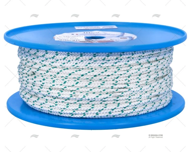 DRIZZA FASTNET 04mm BIANCO/VERDE MEYER