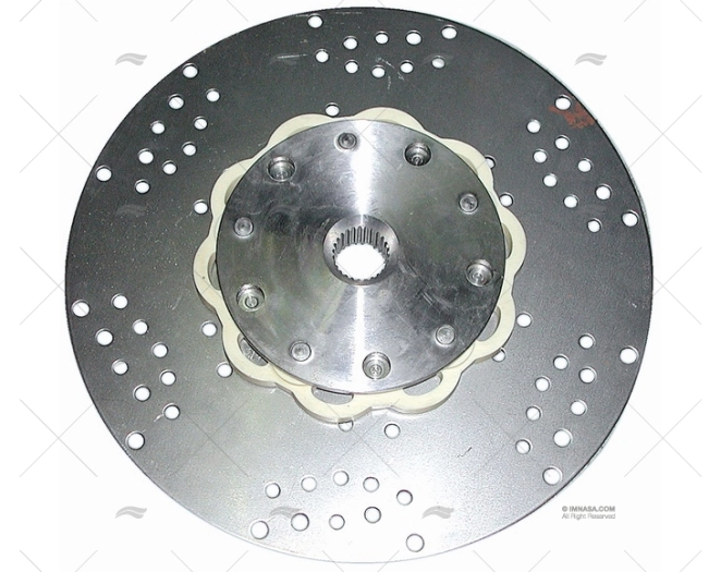 AMORTECEDOR 26 ESTRIAS 362mm RD MARINE