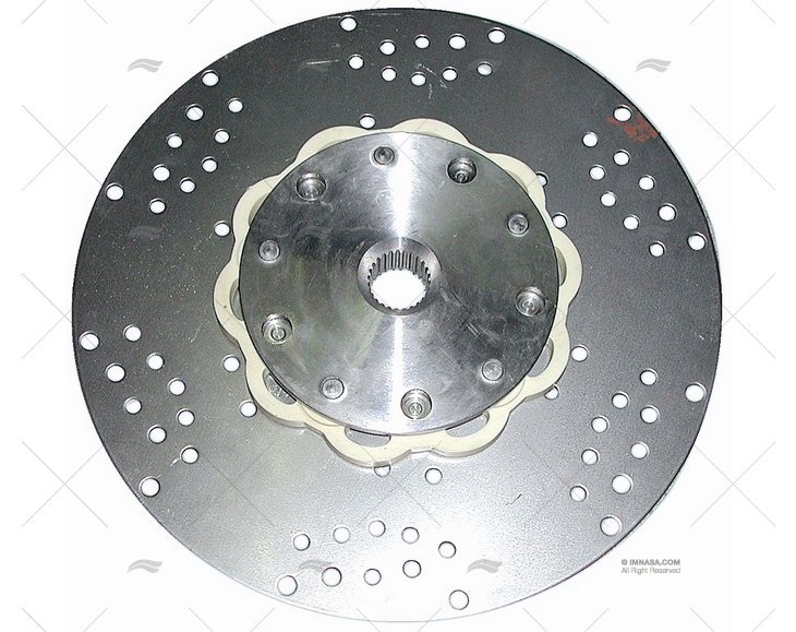 AMORTECEDOR 26 ESTRIAS 362mm RD MARINE
