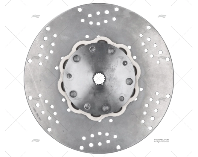 AMORTECEDOR 17 ESTRIAS 362mm RD MARINE