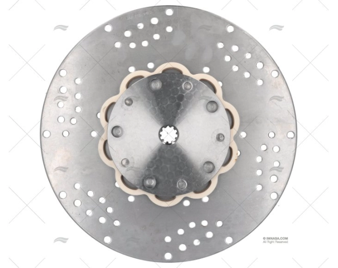 AMORTECEDOR 10 ESTRIAS 362mm RD MARINE