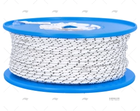 Driza FASTNET 04mm BRANCO/PRETO MEYER