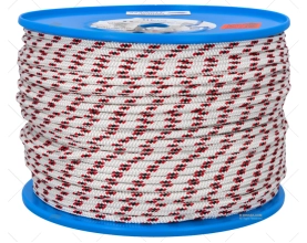 DRIZZA FASTNET 06mm BIANCO/ROSSO MEYER
