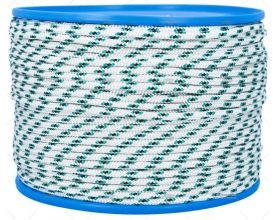 DRIZZA FASTNET 06mm BIANCO/VERDE MEYER