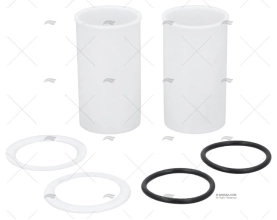 KIT SUBSTITUIÇÃO LEME DIAMETRO 40mm ELICHE RADICE