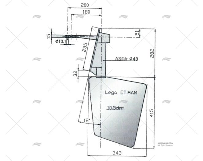 TIMONE RADICE 14/10S-12º ELICHE RADICE