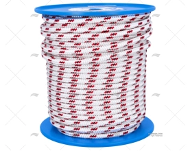 DRIZZA FASTNET 12mm BIANCO/ROSSO MEYER
