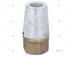 PROPELLER NUT W/ANODE ¤ 25