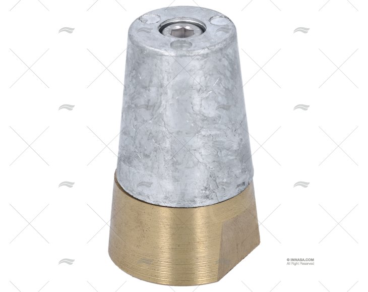 ANODO ZINCO DADO ASSE 25mm SENZA LAVORAZIONE GUARDIAN