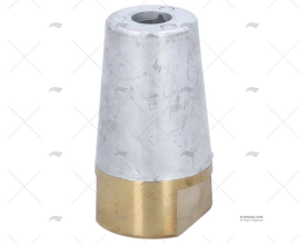 ÂNODO ZINCO PORCA EIXO 30mm SEM MECANIZAR