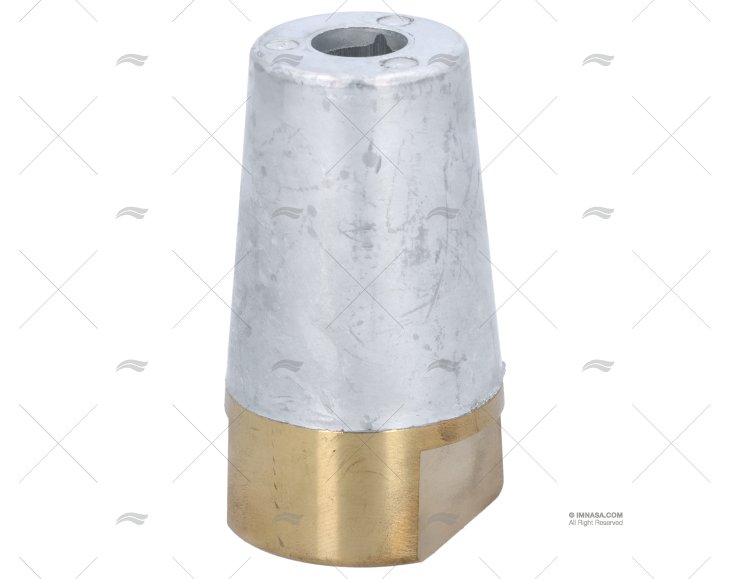 ANODO ZINCO DADO ASSE 30mm SENZA TORNITURA