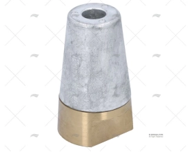 ÂNODO ZINCO PORCA EIXO 30mm NÃO USINADO GUARDIAN