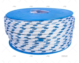 DRIZA FASTNET 14mm BRANCO/AZUL MEYER