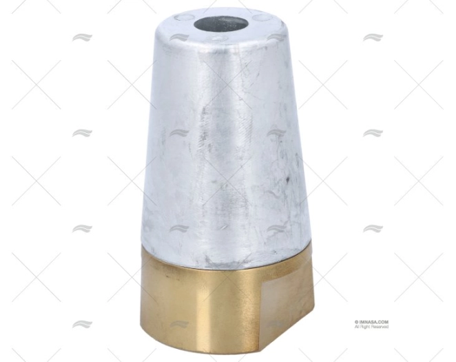 ÂNODO ZINCO PORCA EIXO 40mm SEM MECANIZAR