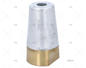 ÂNODO ZINCO PORCA EIXO 40mm SEM MECANIZAR