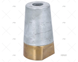 ANODO ZINCO DADO ASSE 45mm NON LAVORATO