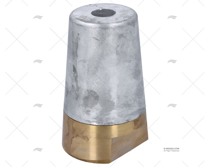ANODO ZINCO DADO ASSE 60mm NON LAVORATO GUARDIAN