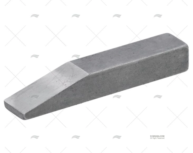 CHAVETA INOX EIXO 35mm LADO FLANGE ELICHE RADICE