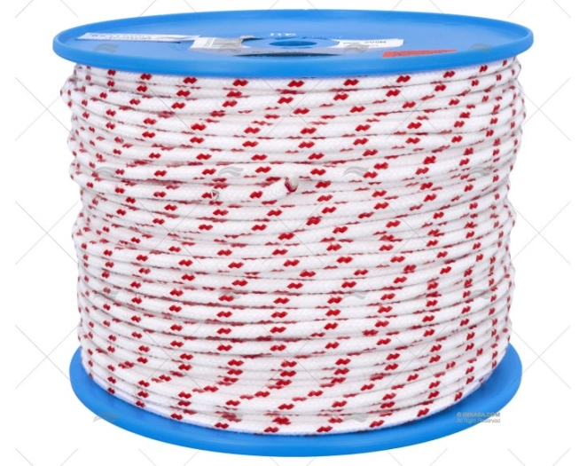 SCOTTA FIDJI  6mm BIANCO/ROSSO MEYER