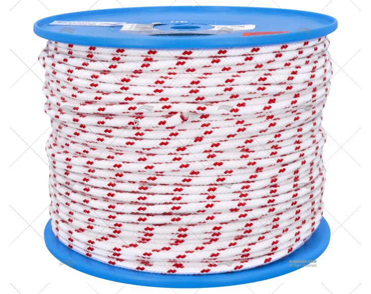 SHEET LINE 6mm WHITE/RED