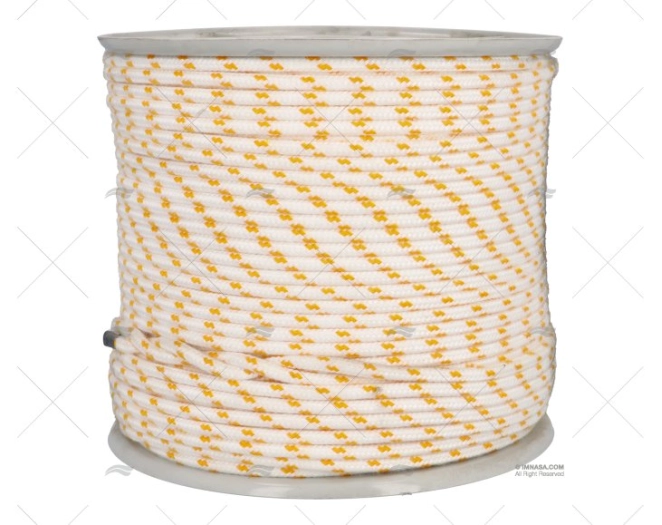 SHEET LINE FIDJI 6mm BRANCO/AMARELO MEYER