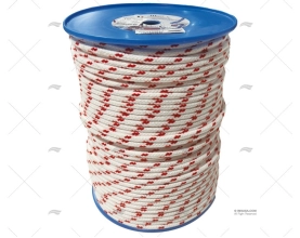 SHEET LINE 8mm WHITE/RED