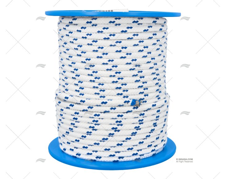 SHEET LINE 10mm WHITE/BLUE MEYER