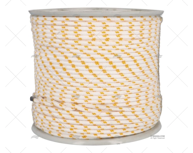 SHEET LINE 10mm WHITE/YELLOW MEYER