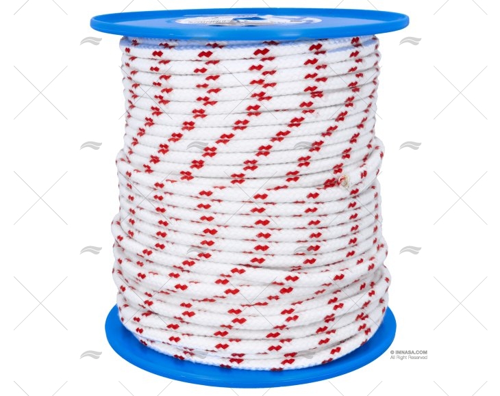 SHEET LINE FIDJI 12mm BRANCO/VERMELHO MEYER