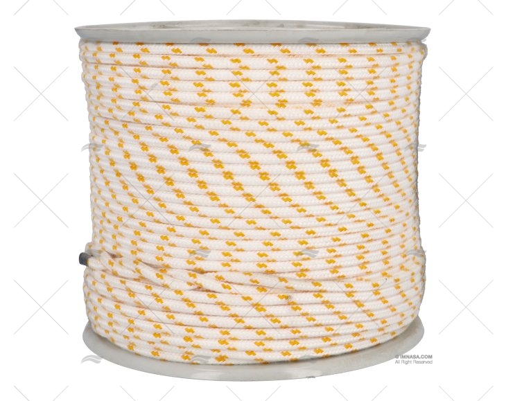 SHEET LINE 12mm WHITE/YELLOW MEYER