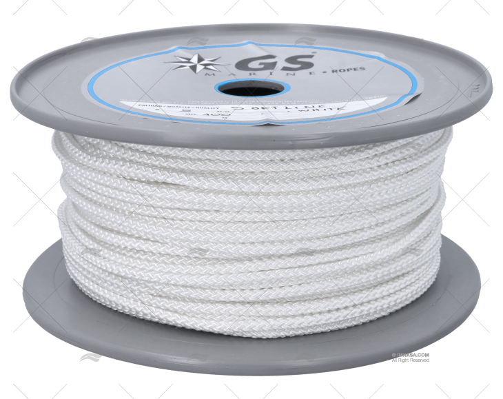 CABO POLYESTER 05mm BLANCO 100m