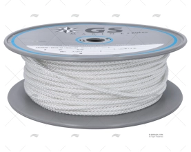 CORDAGE MULTI USAGE 6mm BLANC 100m LIROS