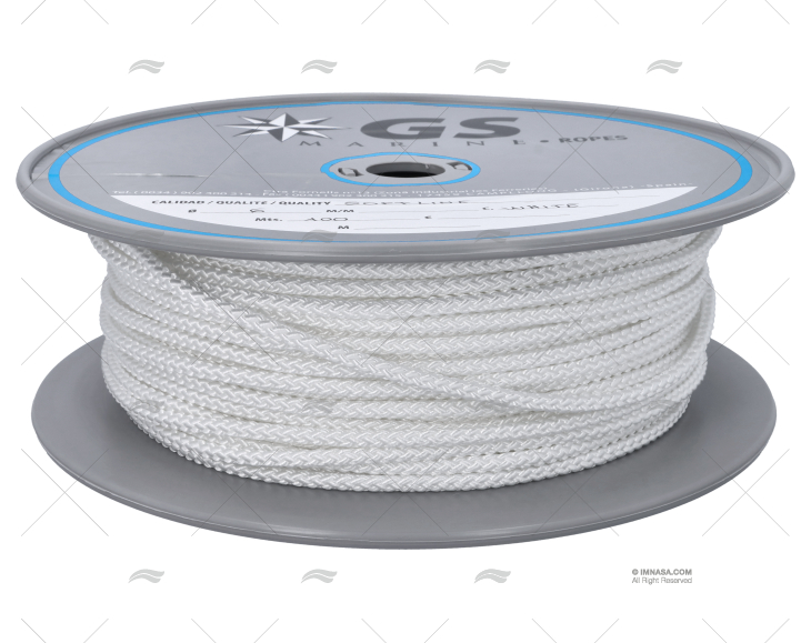 ROPE LINE MULTIPURPOSE 6mm WHITE 100m LIROS