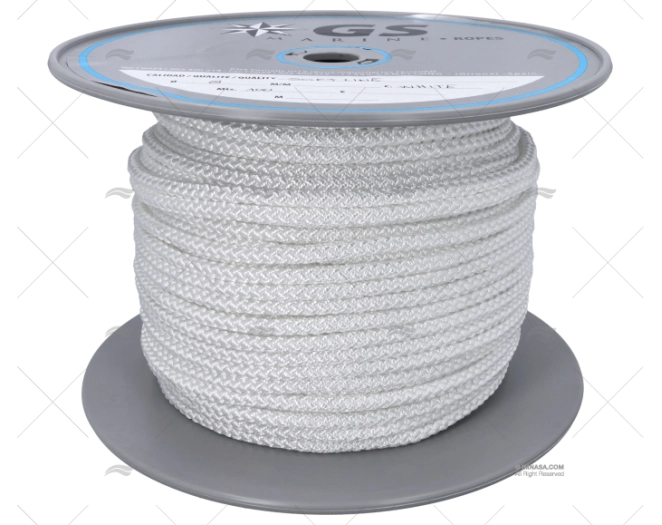 ROPE LINE MULTIPURPOSE 08mm WHITE 100m LIROS