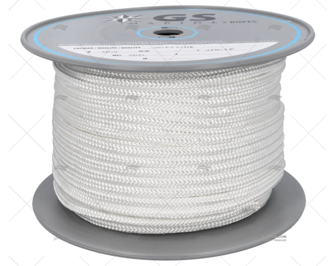 CORDAGE MULTI USAGE 10mm BLANC 100m LIROS