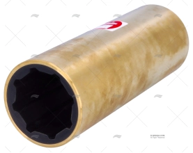 CUSCINETTO OTTONE-GOMMA 50x70x200mm CARAVEL