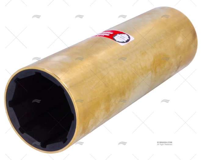 CUSCINETTO OTTONE-GOMMA 70x90x280mm CARAVEL