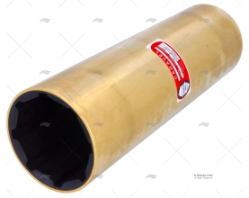 CUSCINETTO OTTONE-GOMMA 80x100x320mm CARAVEL