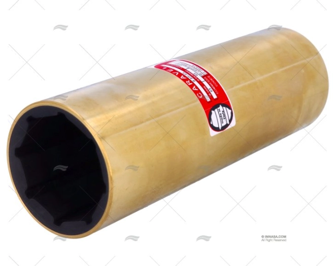 ROLAMENTO LATÃO-BORRACHA 65x85x260mm CARAVEL