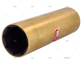 CUSCINETTO OTTONE-GOMMA 100x125x400mm CARAVEL