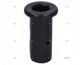 SHAFT BEARING IN RUBBER 22x29x75mm