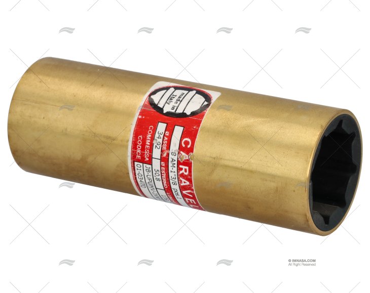 CUSCINETTO OTTONE-GOMMA 8AM 1"3/8 (1) CARAVEL