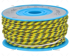 BOBINA POLIEST. GIALLO/VIOLA /BLU 20m MEYER