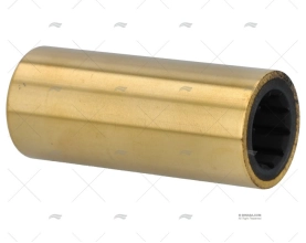 CUSCINETTO OTTONE NAVALE-GOMMA 7/8" ATOM DURAMAX