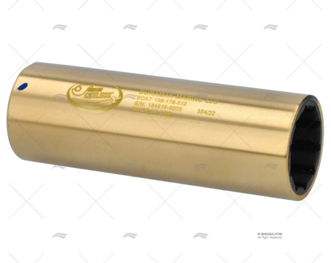 CUSCINETTO OTTONE NAVALE-GOMMA 1"3/8 IMBARCAZIONE DURAMAX