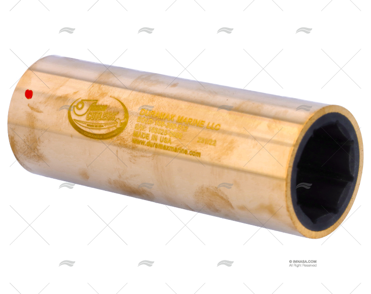 CUSCINETTO OTTONE NAVALE-GOMMA 1"3/8 BOLD DURAMAX