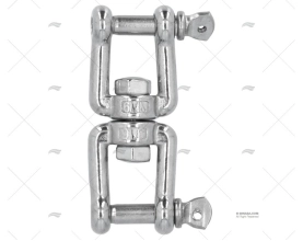 SWIVEL JAW & JAW S.S. 6mm